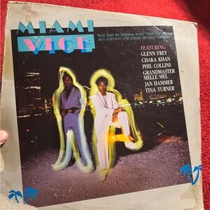 Miami Vice Soundtrack LP Vinyl Record 1980
